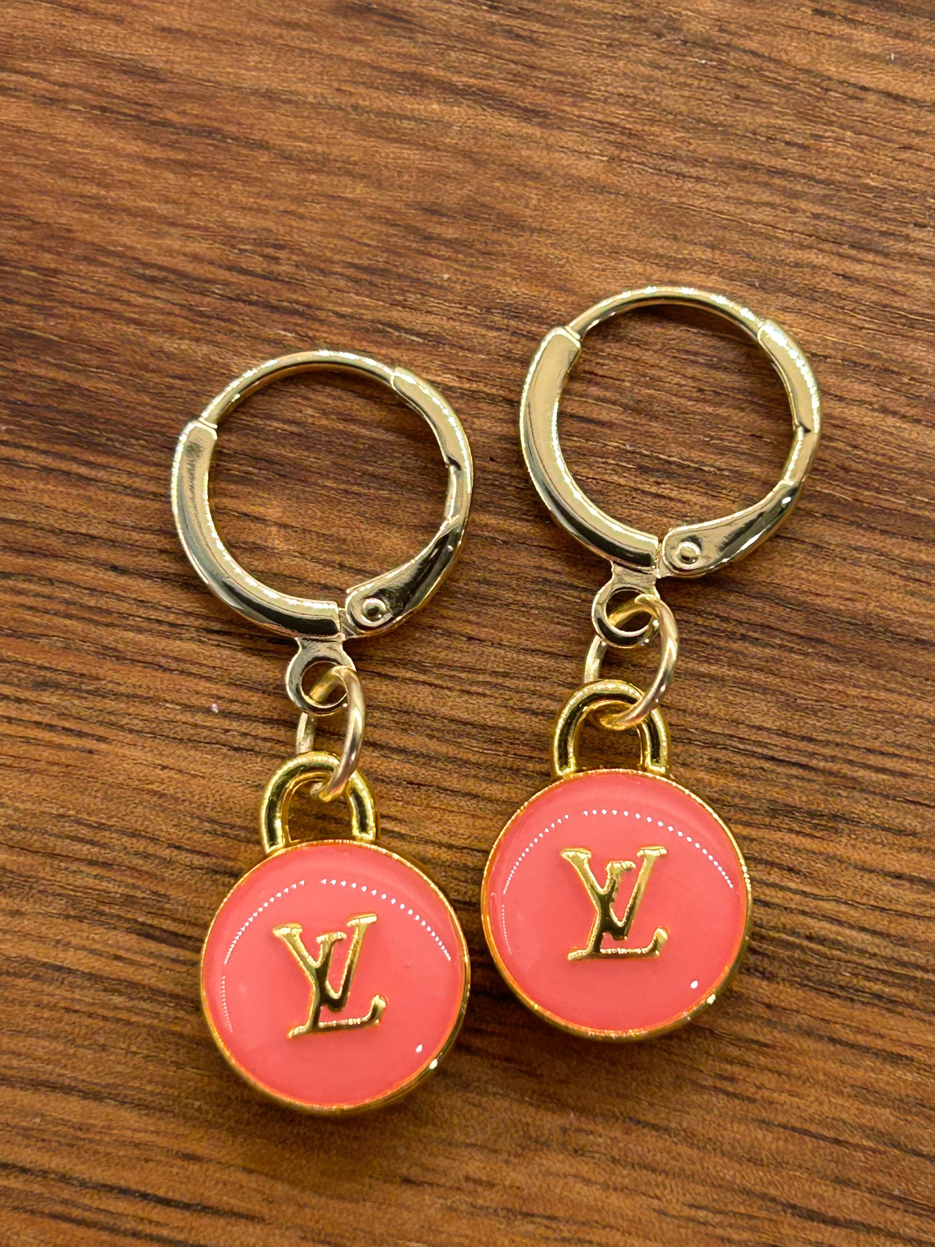 Louis Vuitton Earrings - Pink (Salmon)