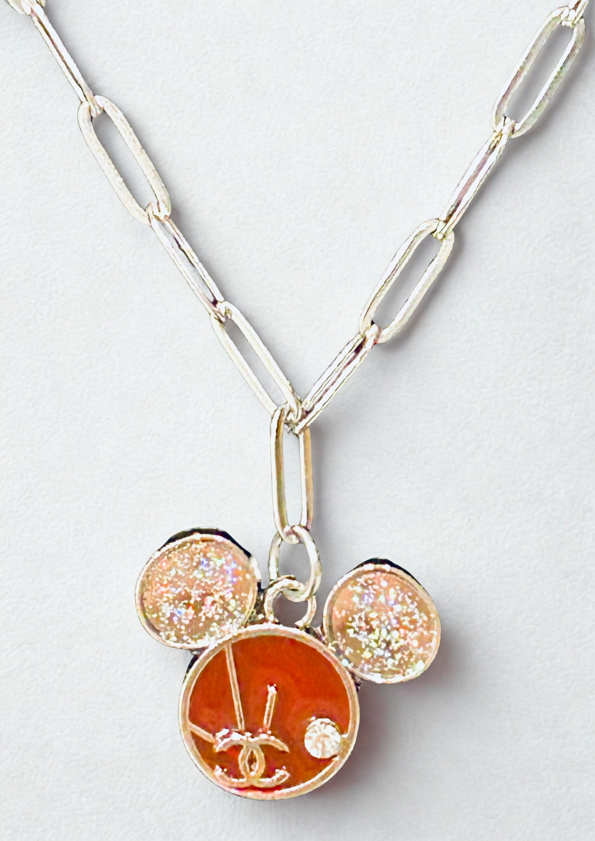 Chanel - RARE Mickey Zipper Pull Necklace