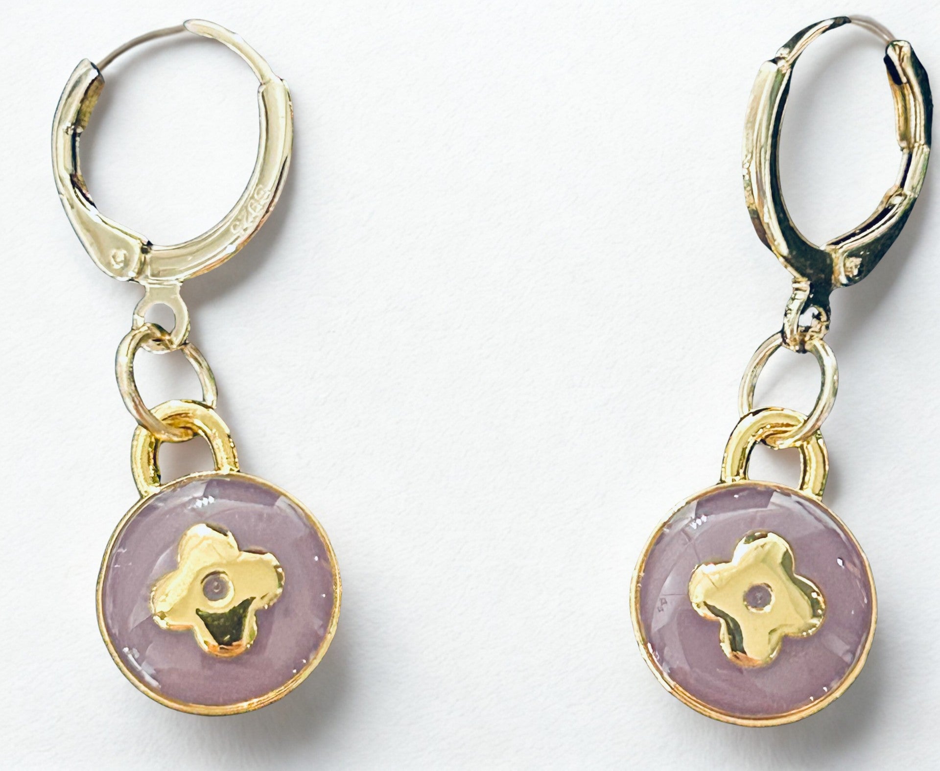 Louis Vuitton Earrings - Lilac